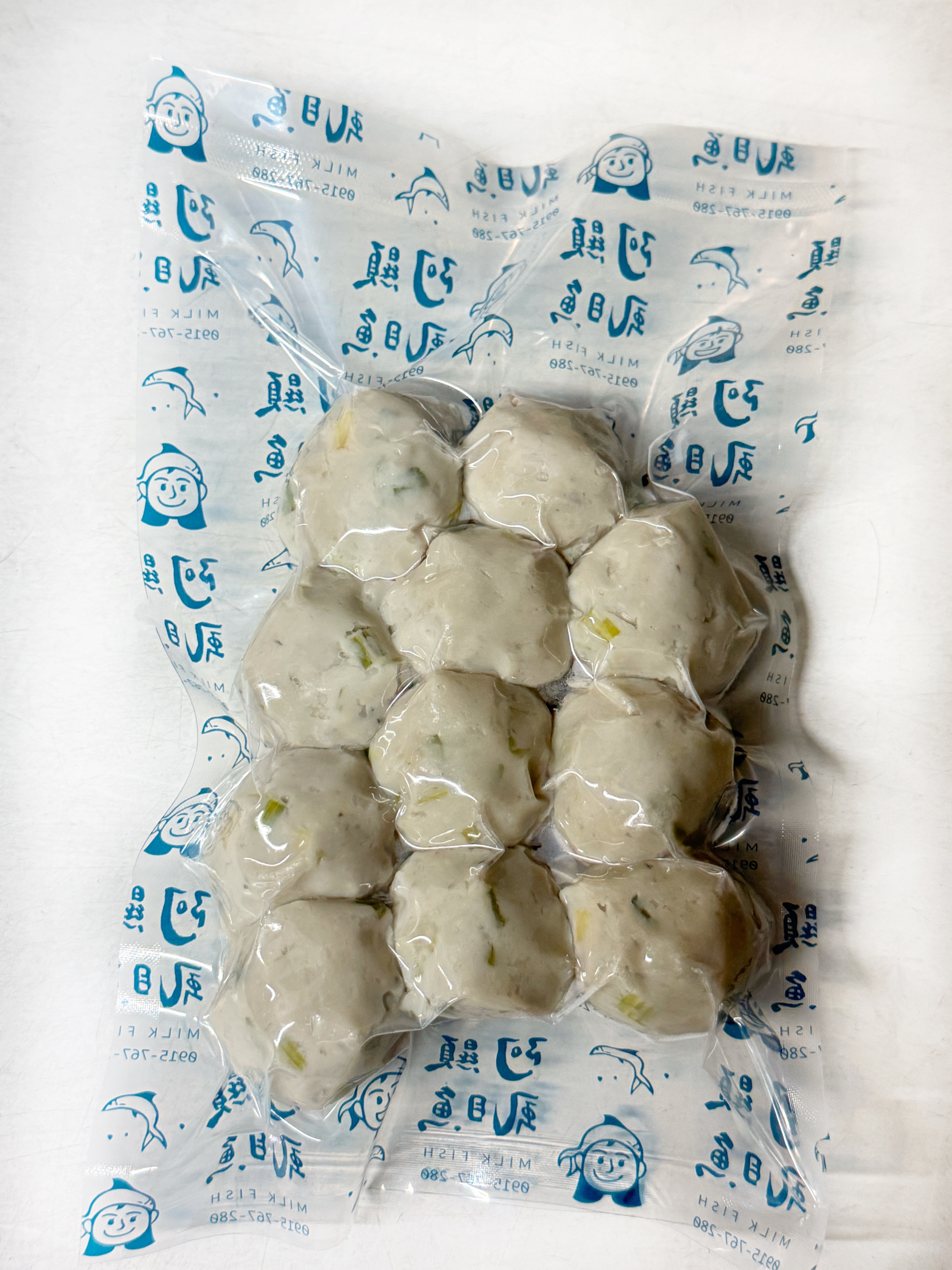 手工虱目魚芹菜丸(時價)
