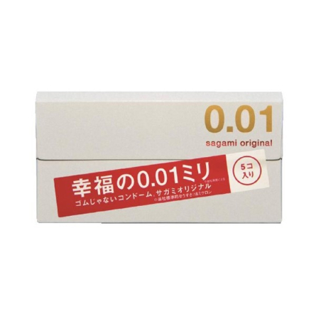 相模 SAGAMI 0.01 幸福的0.01 一盒5入 （效期~2021.05）