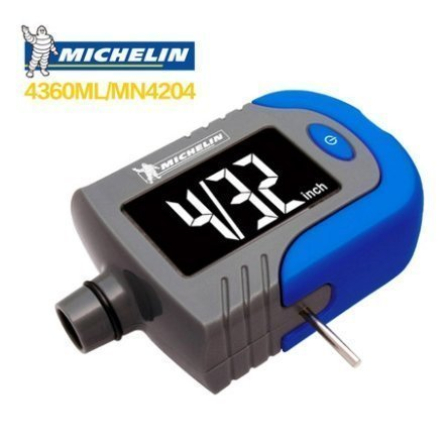 MICHELIN 米其林 液晶數位胎壓計 / 胎紋深度計 MN-4204 電子胎壓表 4360ML