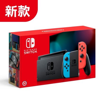 Nintendo Switch 主機 電池持續加長版~8月中上市