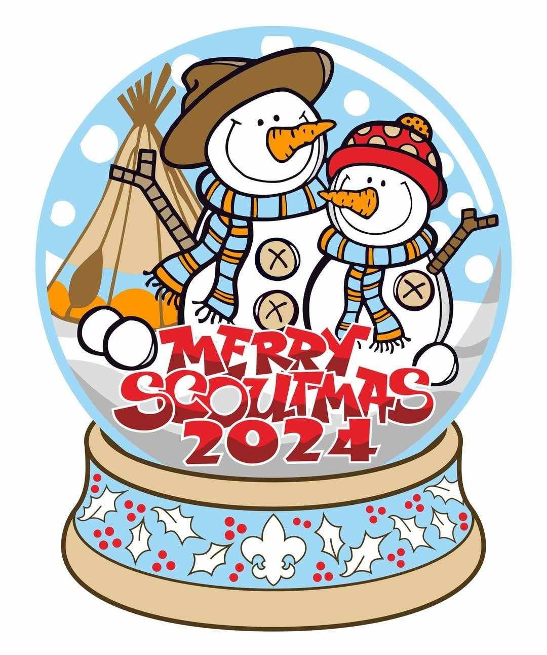 2024耶誕水晶球布章