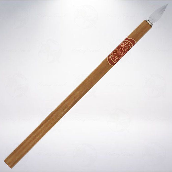 絕版! 日本 昭和時期古物 林商店玻璃筆: 透明