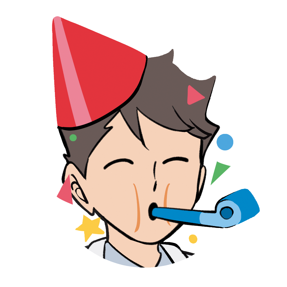 HAPPY川壓克力夾