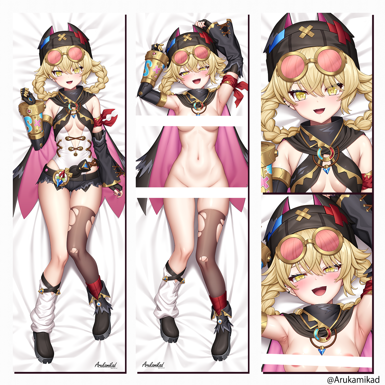 原神 ヤフォダ 抱枕套