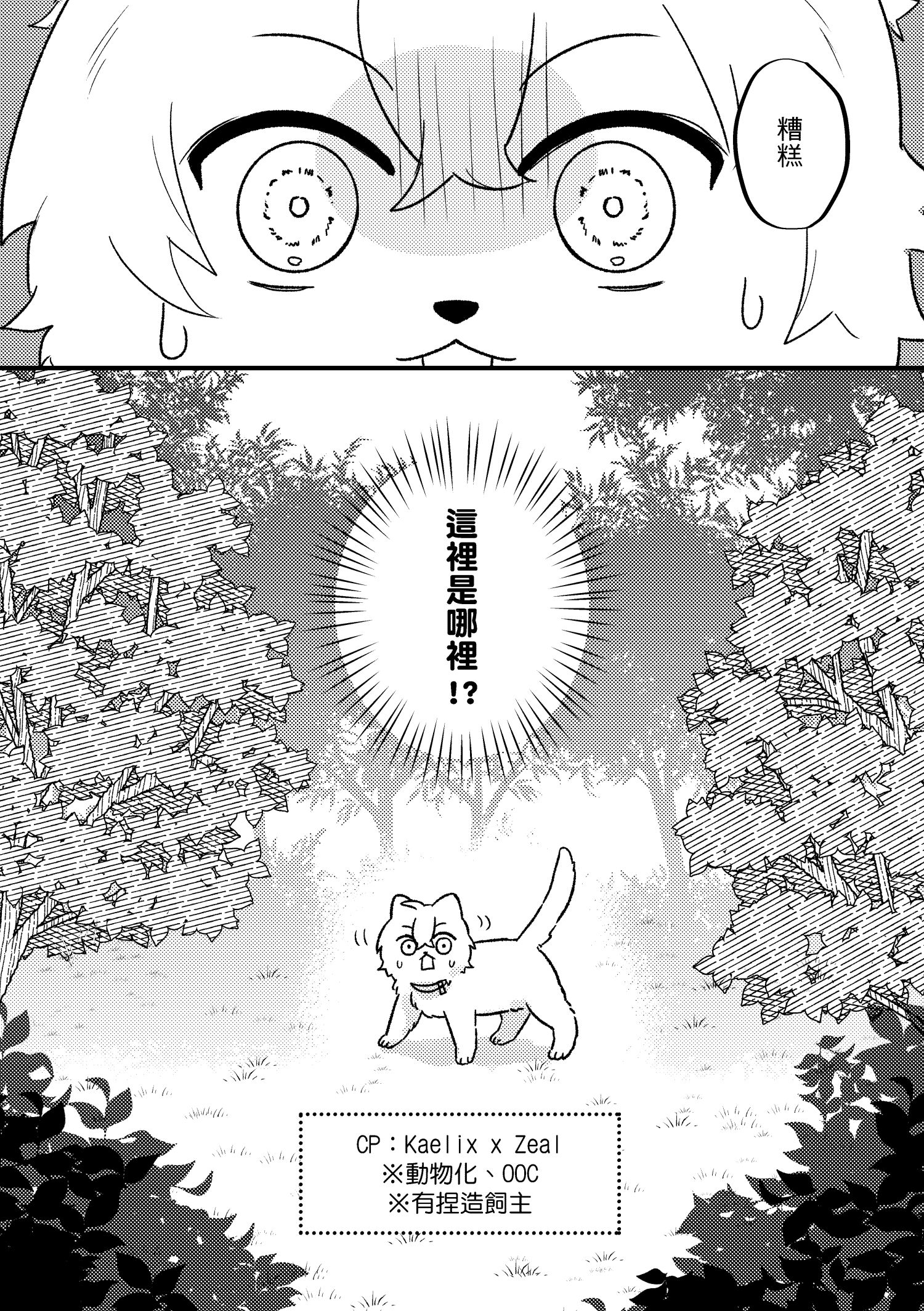 keazeal貓貓小料本（內容未來會在網路公開）