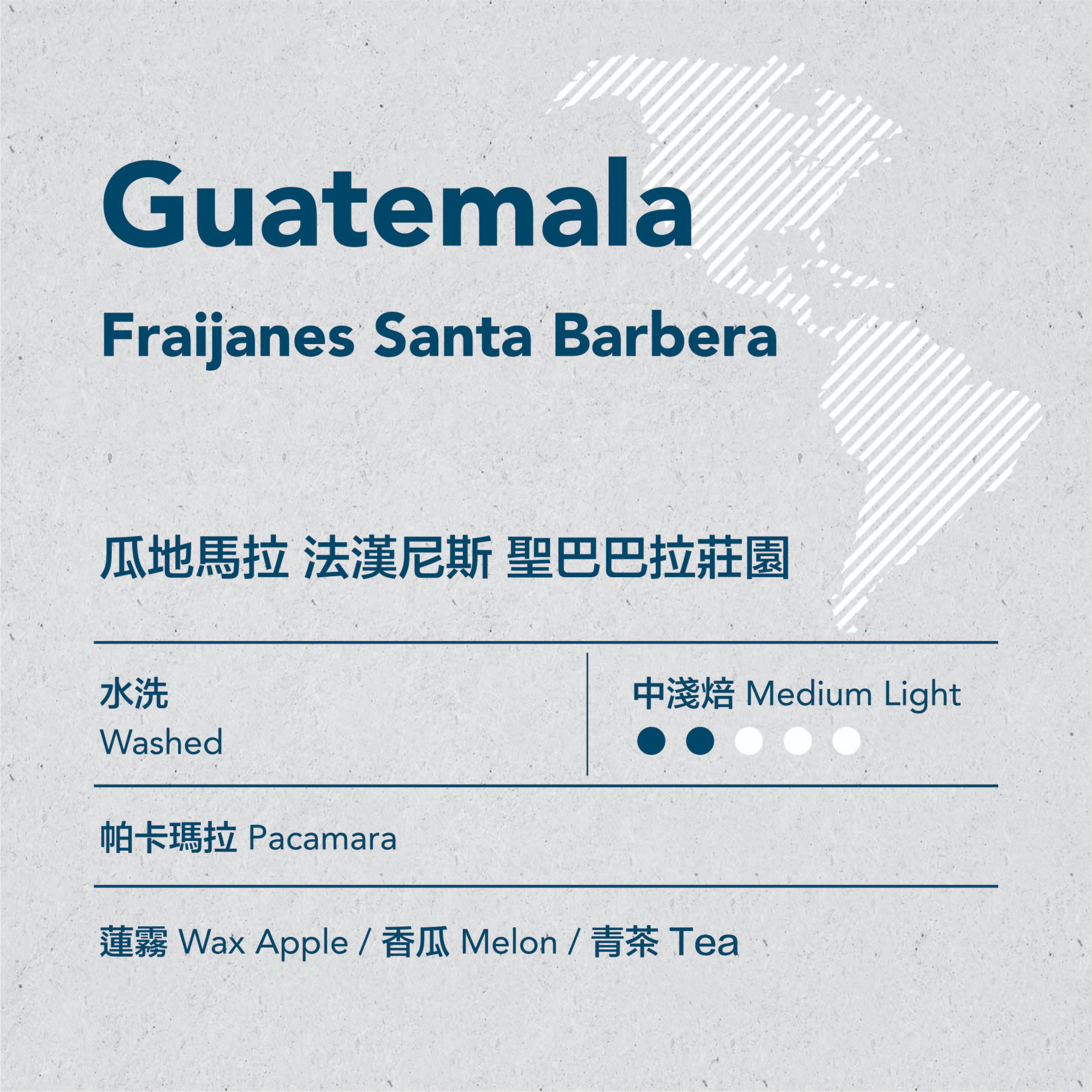 ✨霧裡看花✨瓜地馬拉 法漢尼斯 聖巴巴拉莊園 帕卡瑪拉 水洗 中淺焙