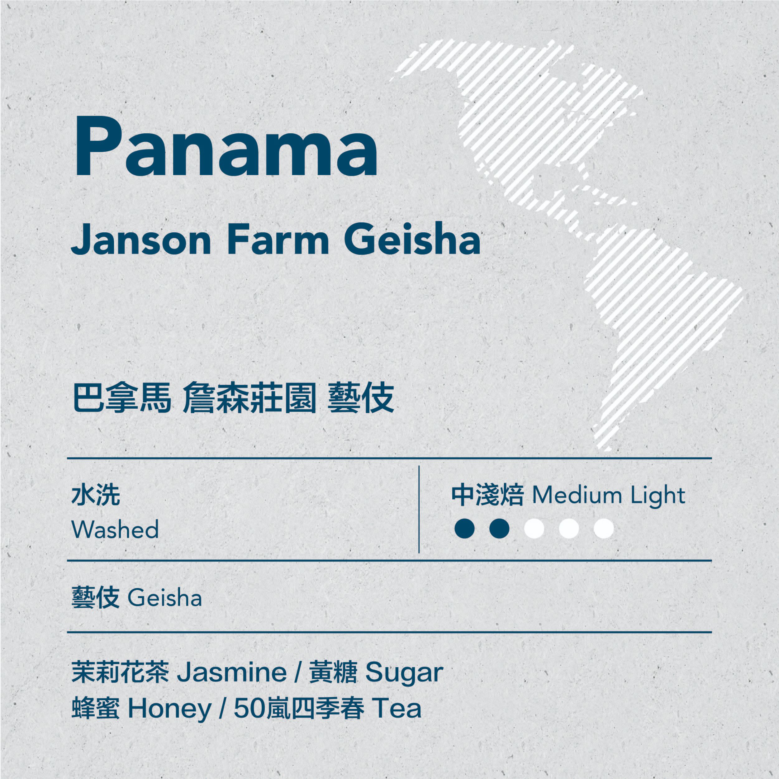 ✨數量七包！只能快閃！✨巴拿馬 詹森莊園 藝伎 水洗 中淺焙