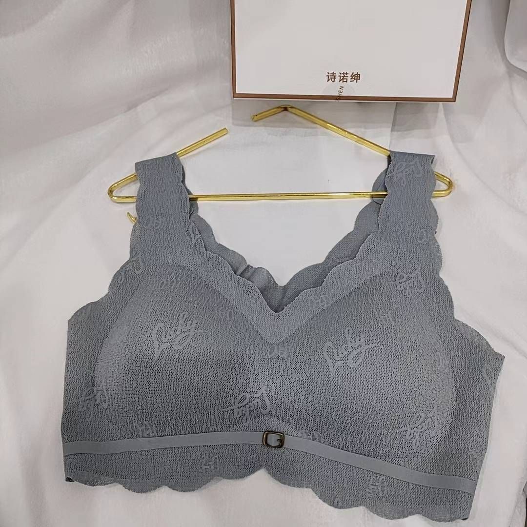 詩諾紳-灰藍色蕾絲👙（不含內褲）