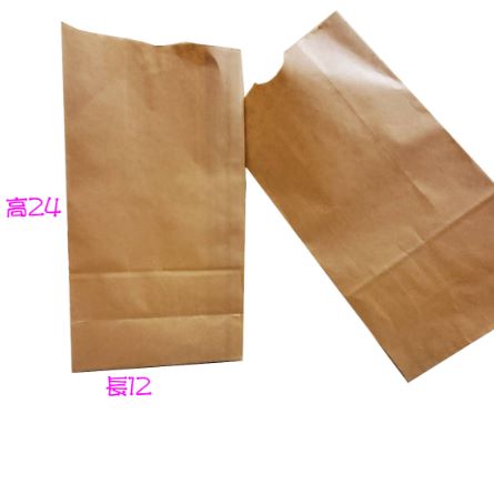 【現貨】4號立體牛皮紙袋-50入  （尺寸:24*12*7）