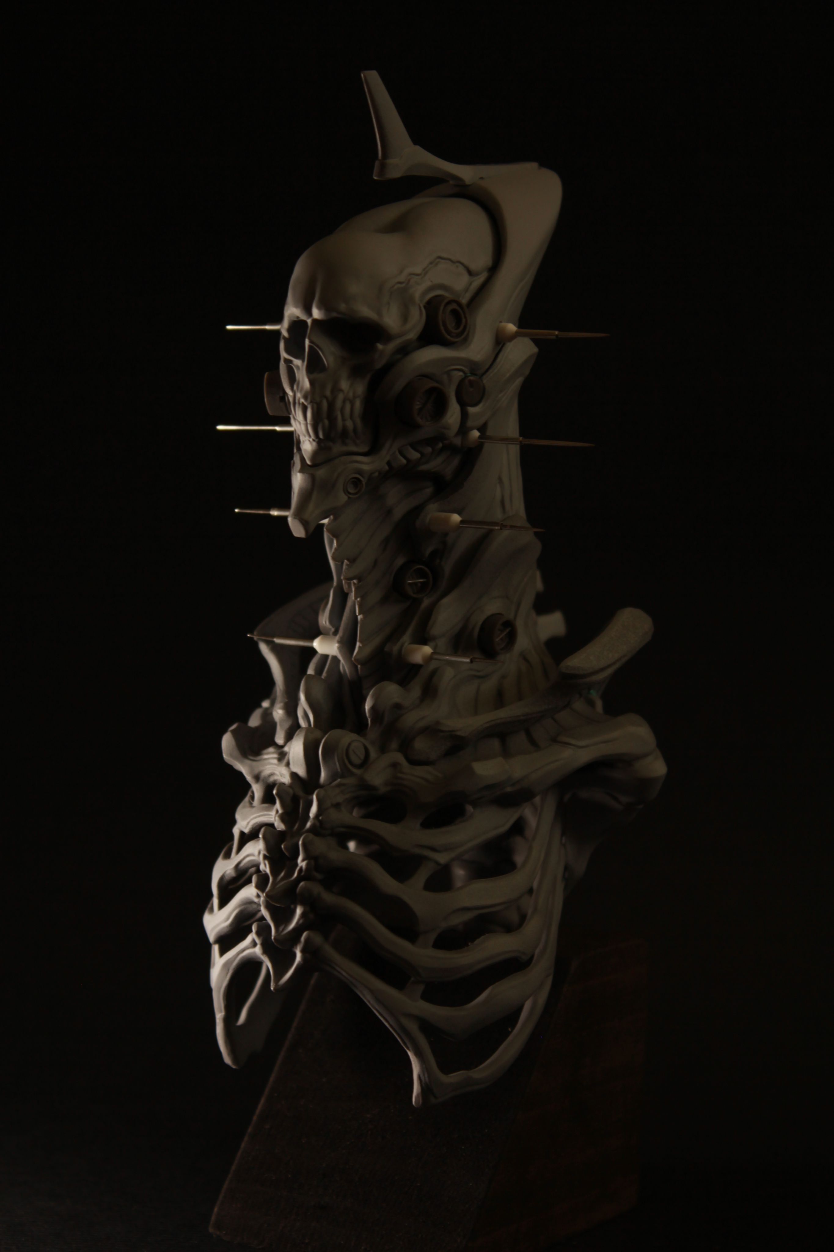 [未塗裝白模]1/6宇宙飛行士2099胸像