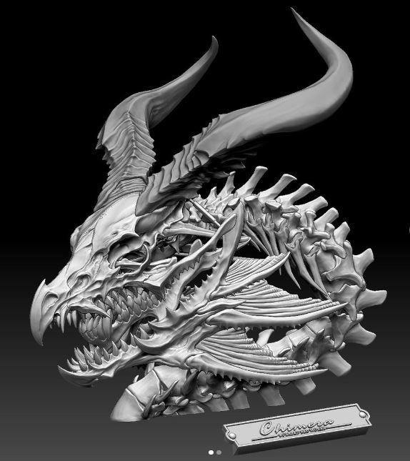 奇美拉白模下標處