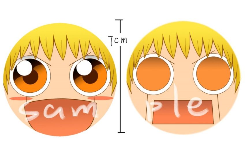 魔法少年賈修/金童卡修/魔界小金毛 嘎修大頭貼紙