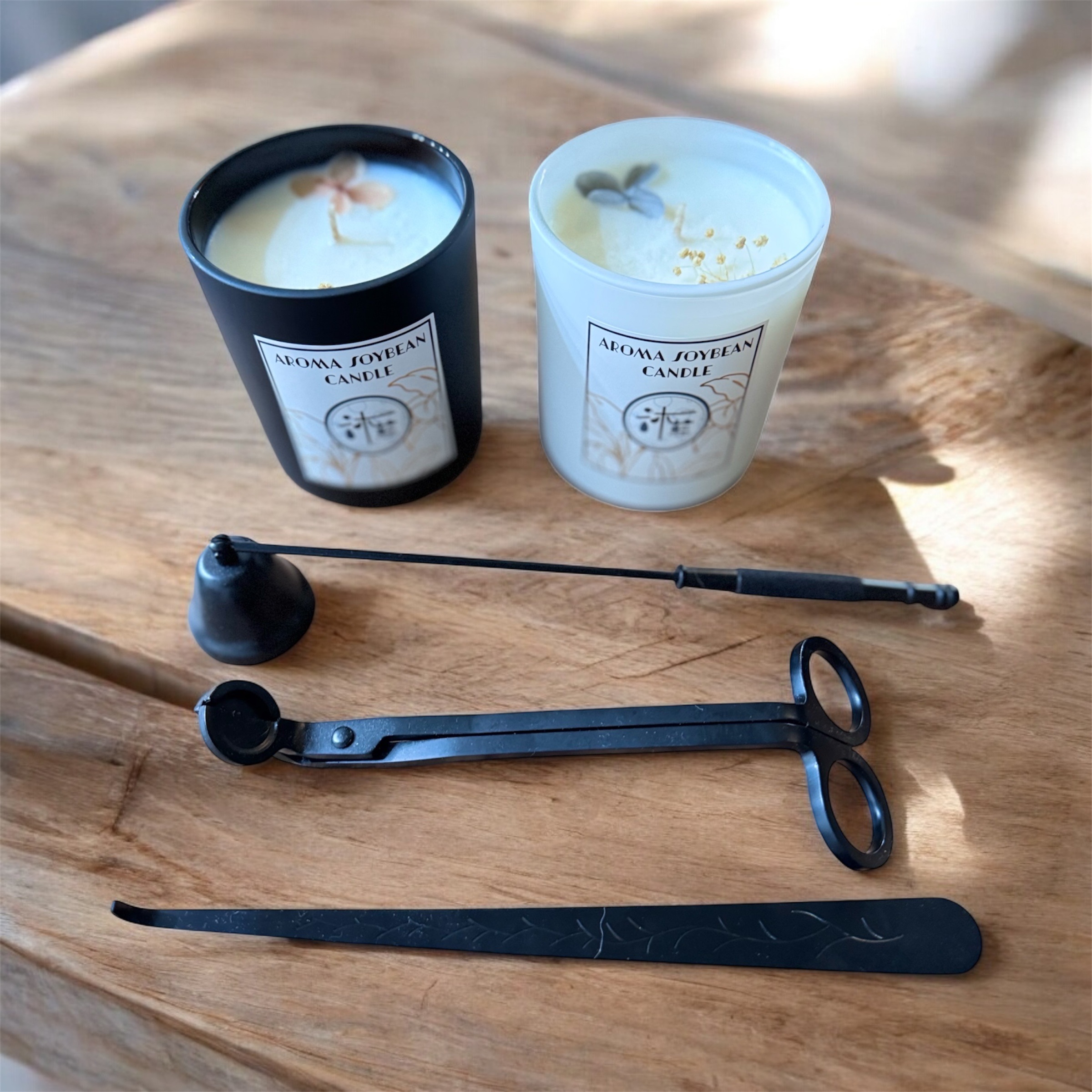 香氛蠟燭工具3件組