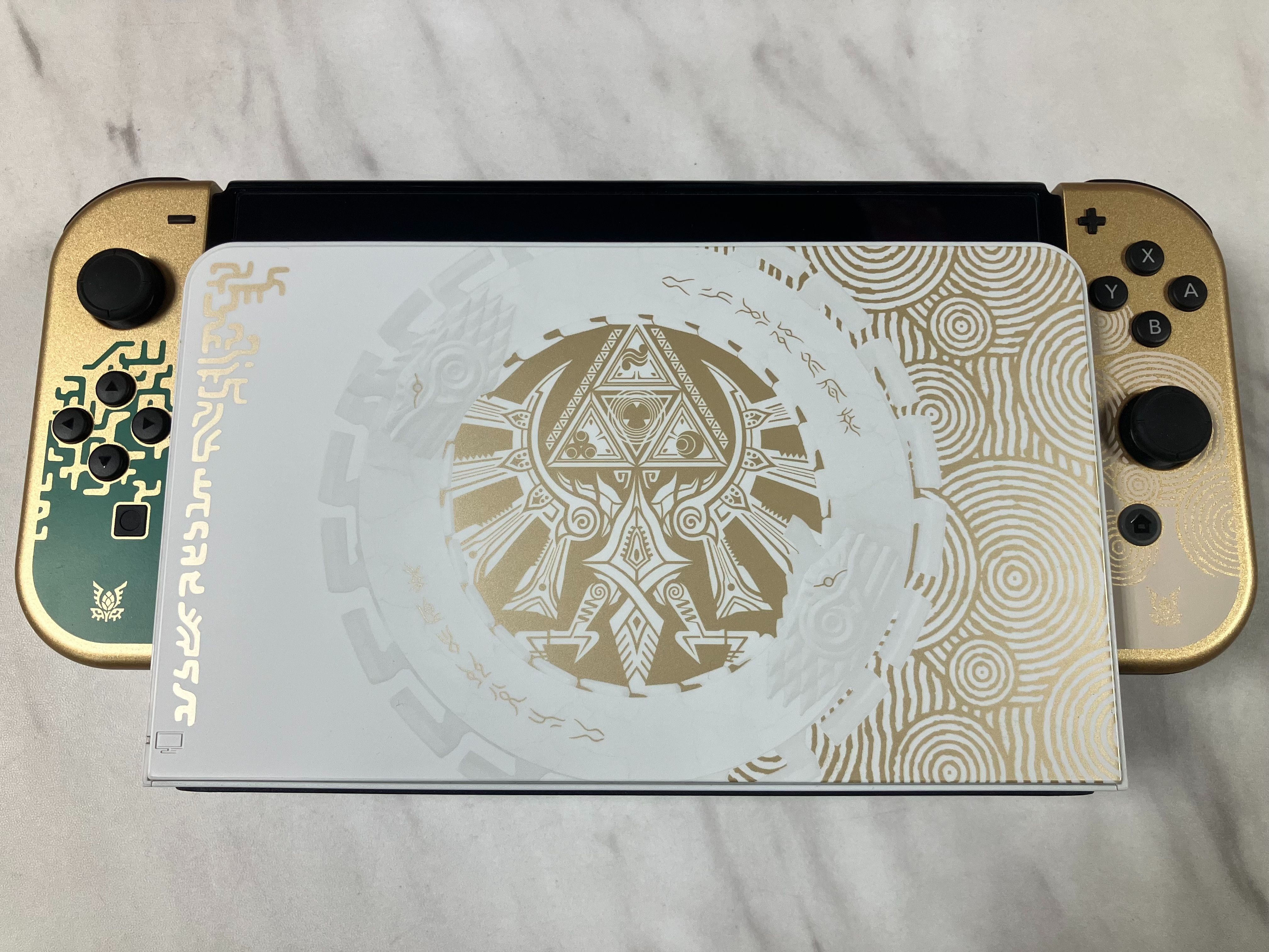 二手 Switch OLED 主機（薩爾達傳說）