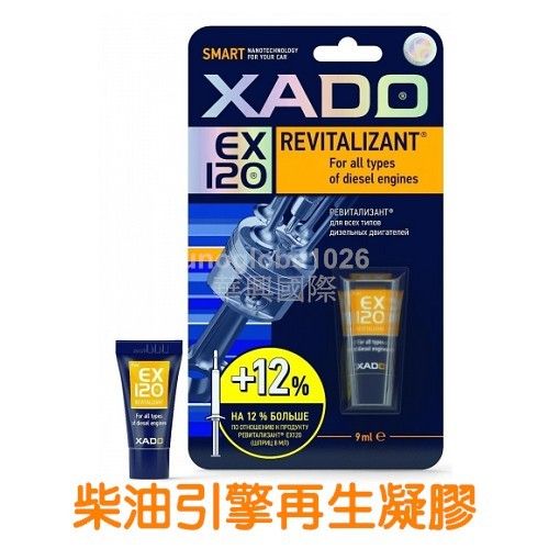 【華興國際】XADO 哈多 柴油引擎專用再生劑《對應10公升以內機油》