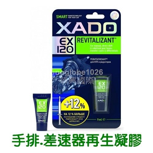 【華興國際】XADO 哈多 手排變速箱修復凝膠 齒輪箱修復凝膠《對應2公升以內油量》