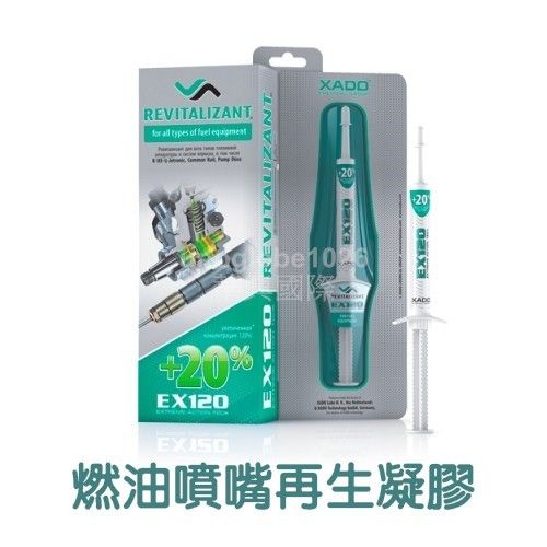 【華興國際】XADO 哈多 EX120 汽柴油幫浦.噴油嘴再生凝膠