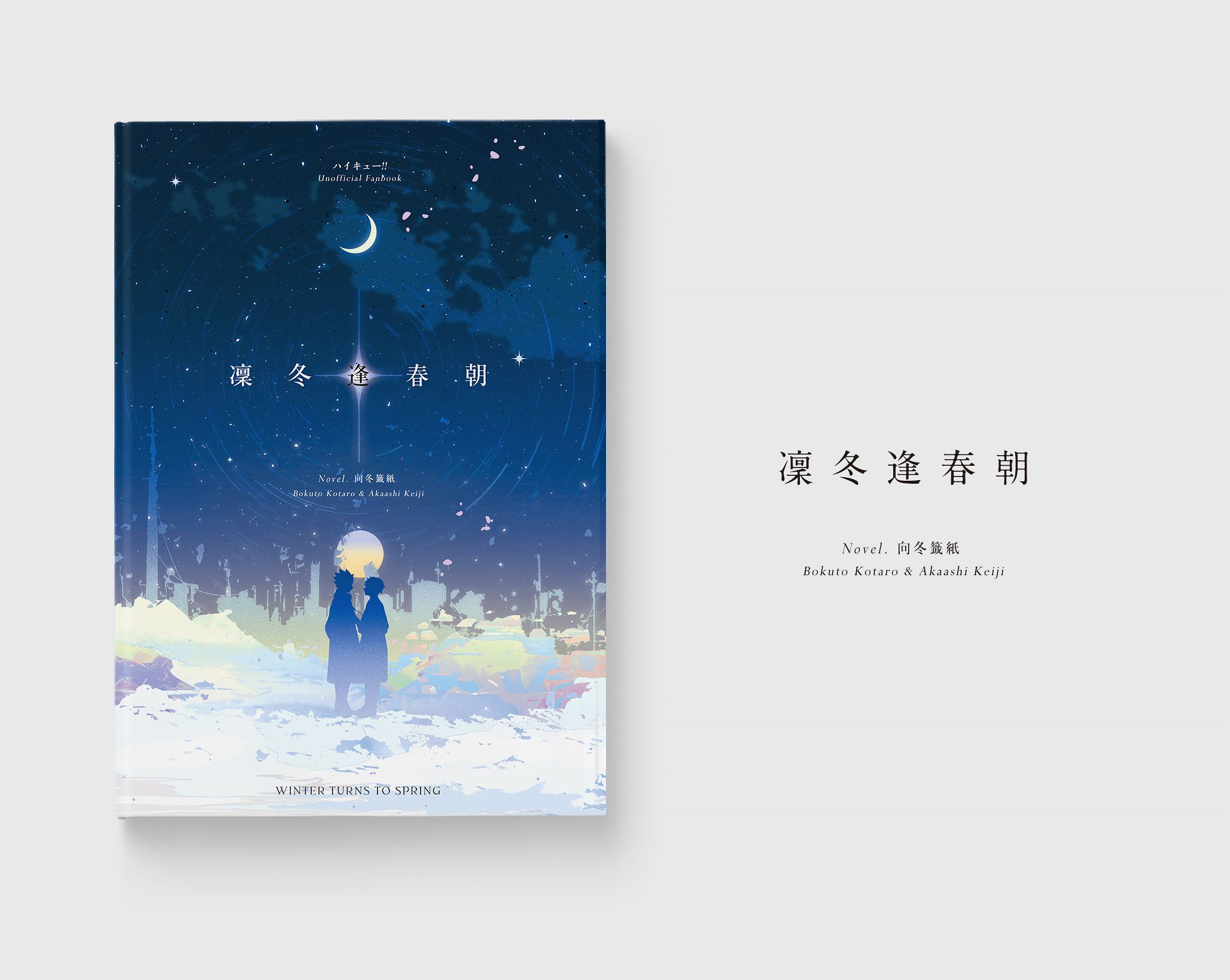 【預購】排球少年─兔赤小說本《凜冬逢春朝》BY向冬籤紙