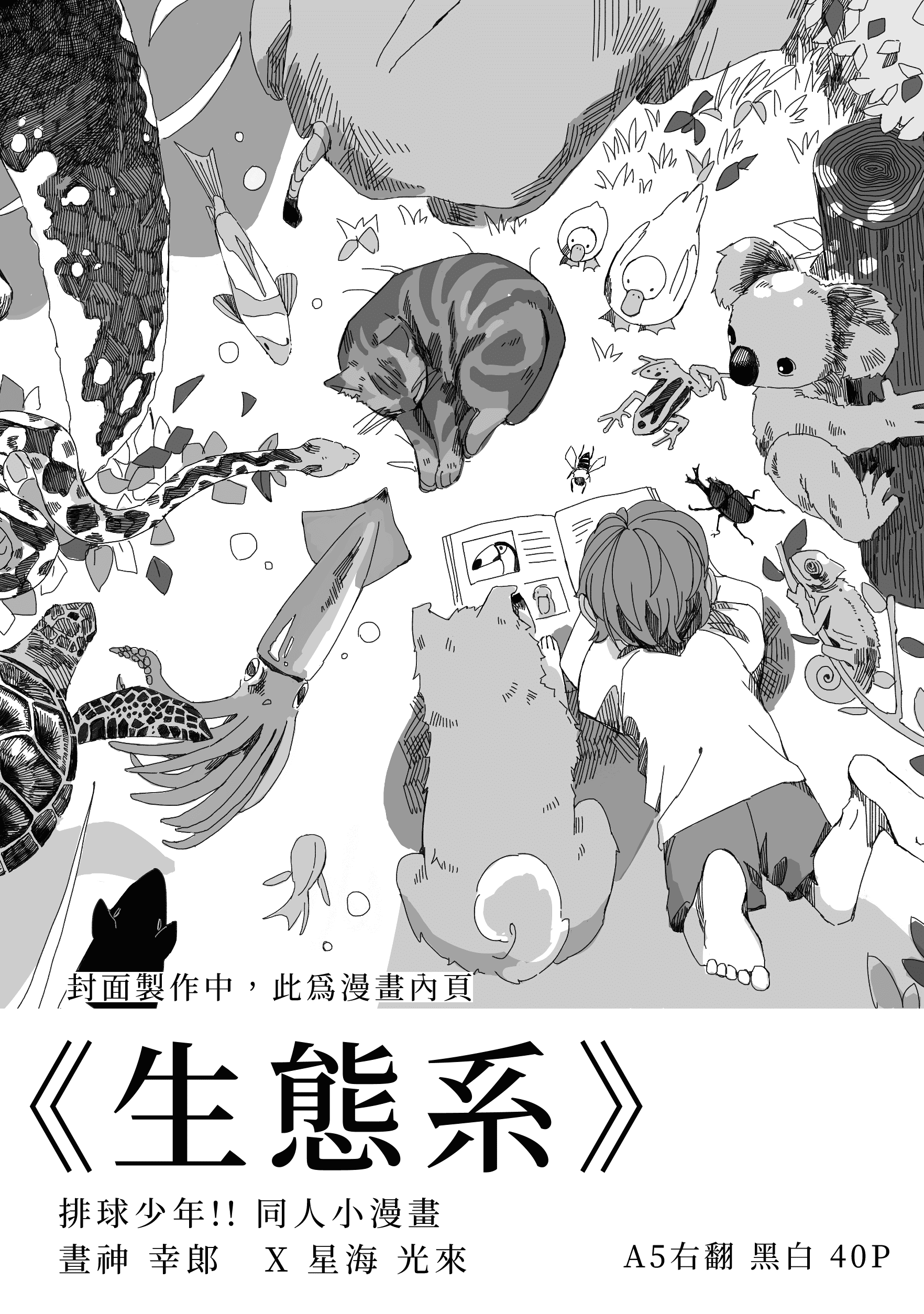 NEW✨排球少年──晝星漫畫本《生態系》 BY地衣