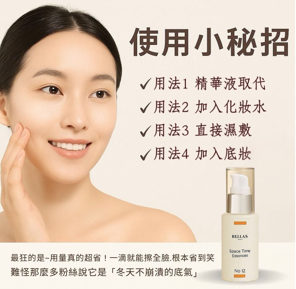No.12 高生化科技隱形面膜 /EGF酯C時空精華液/