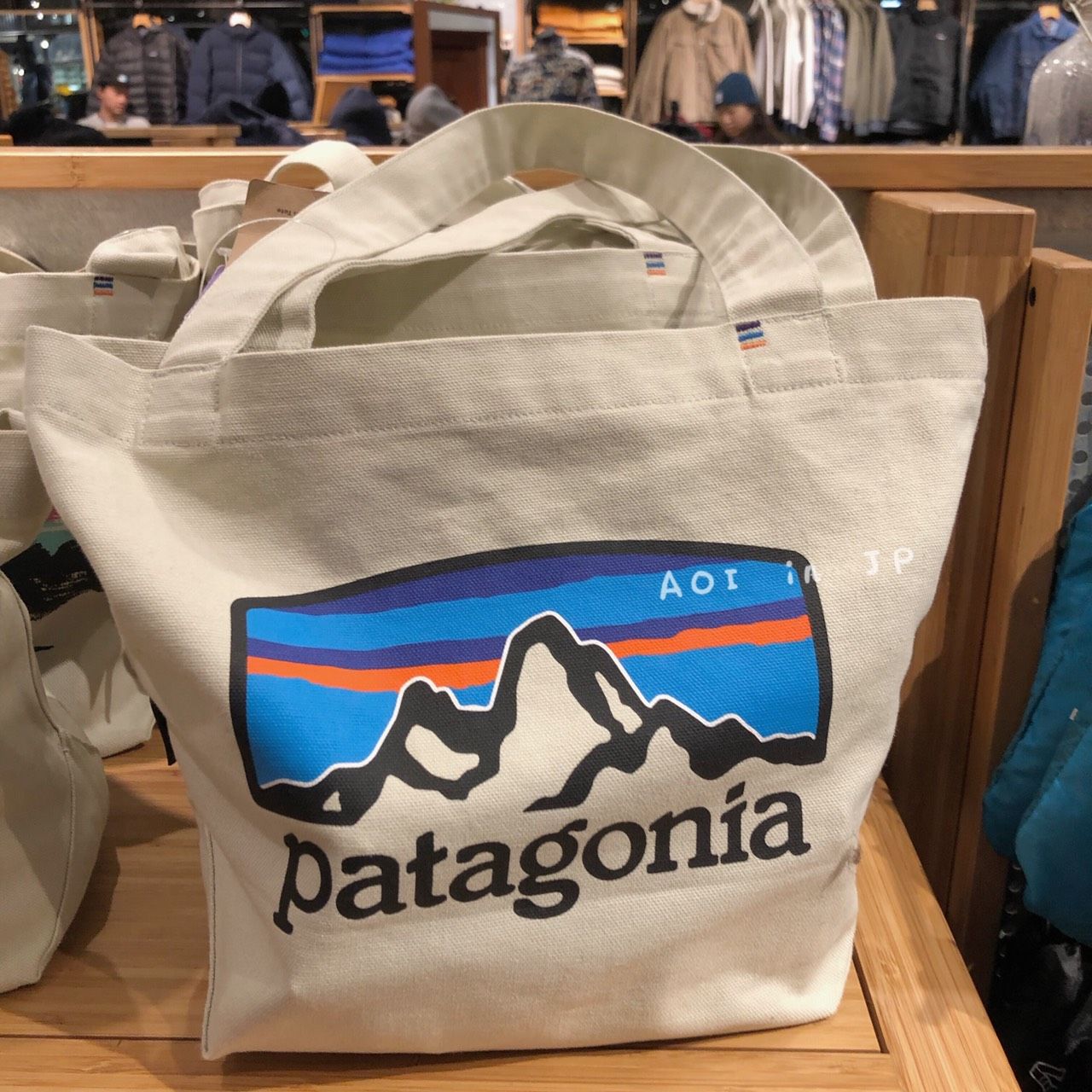 Patagonia 有機棉小款帆布包