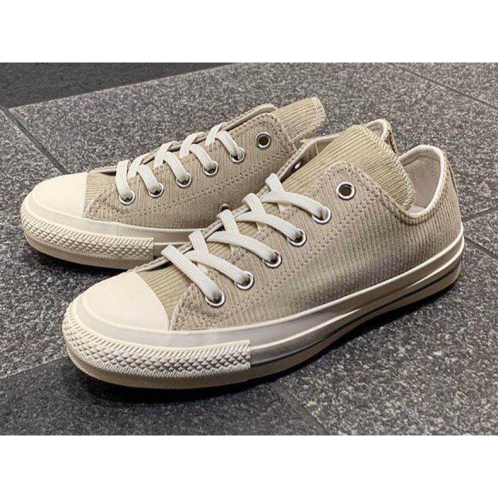 日本限定 Converse 100週年限定款 秋冬新款 燈芯絨低筒休閒鞋