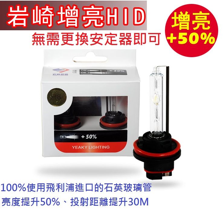 岩崎 增亮50%型 HID燈管
