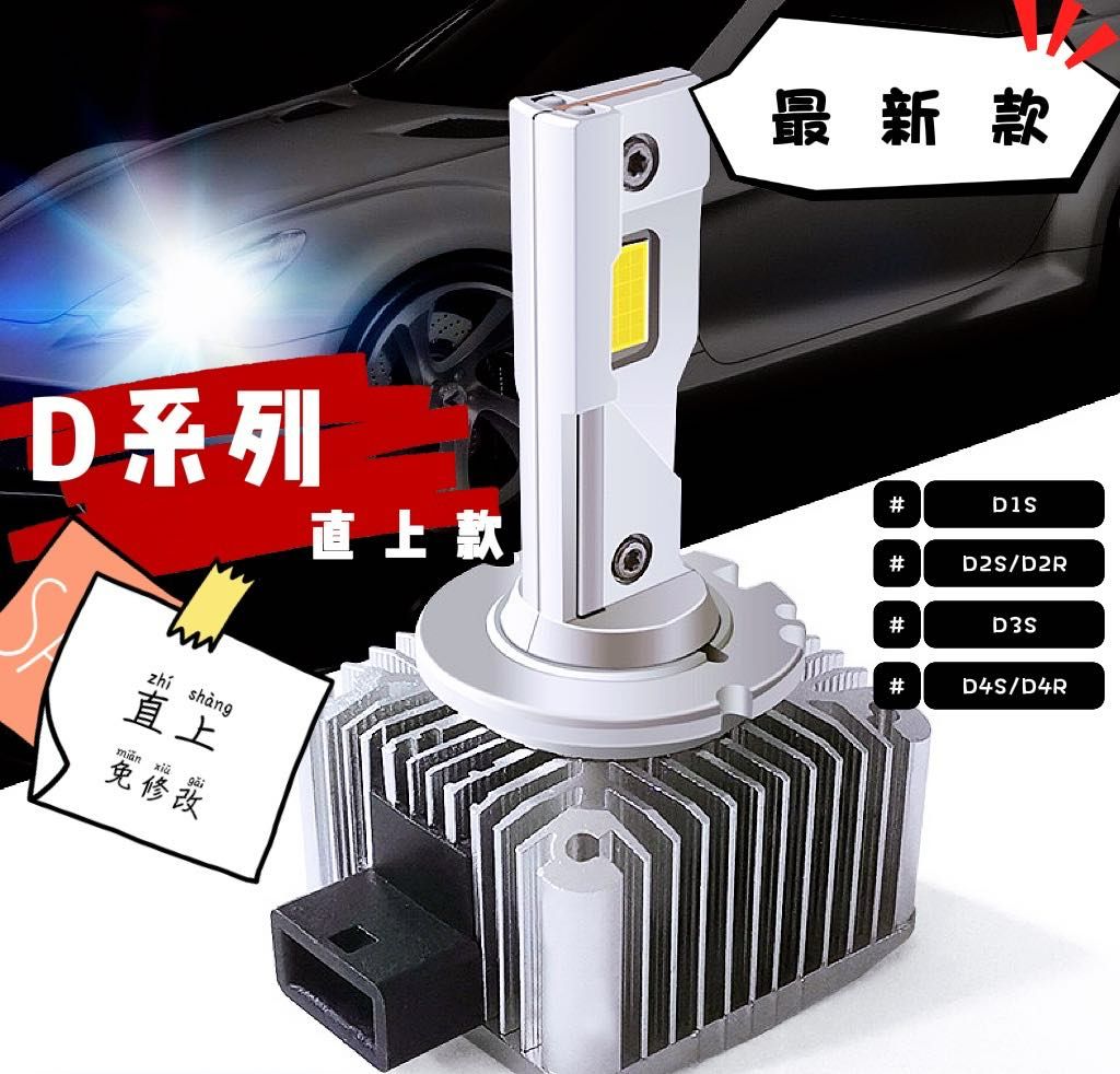 D系列LED大燈 直上款