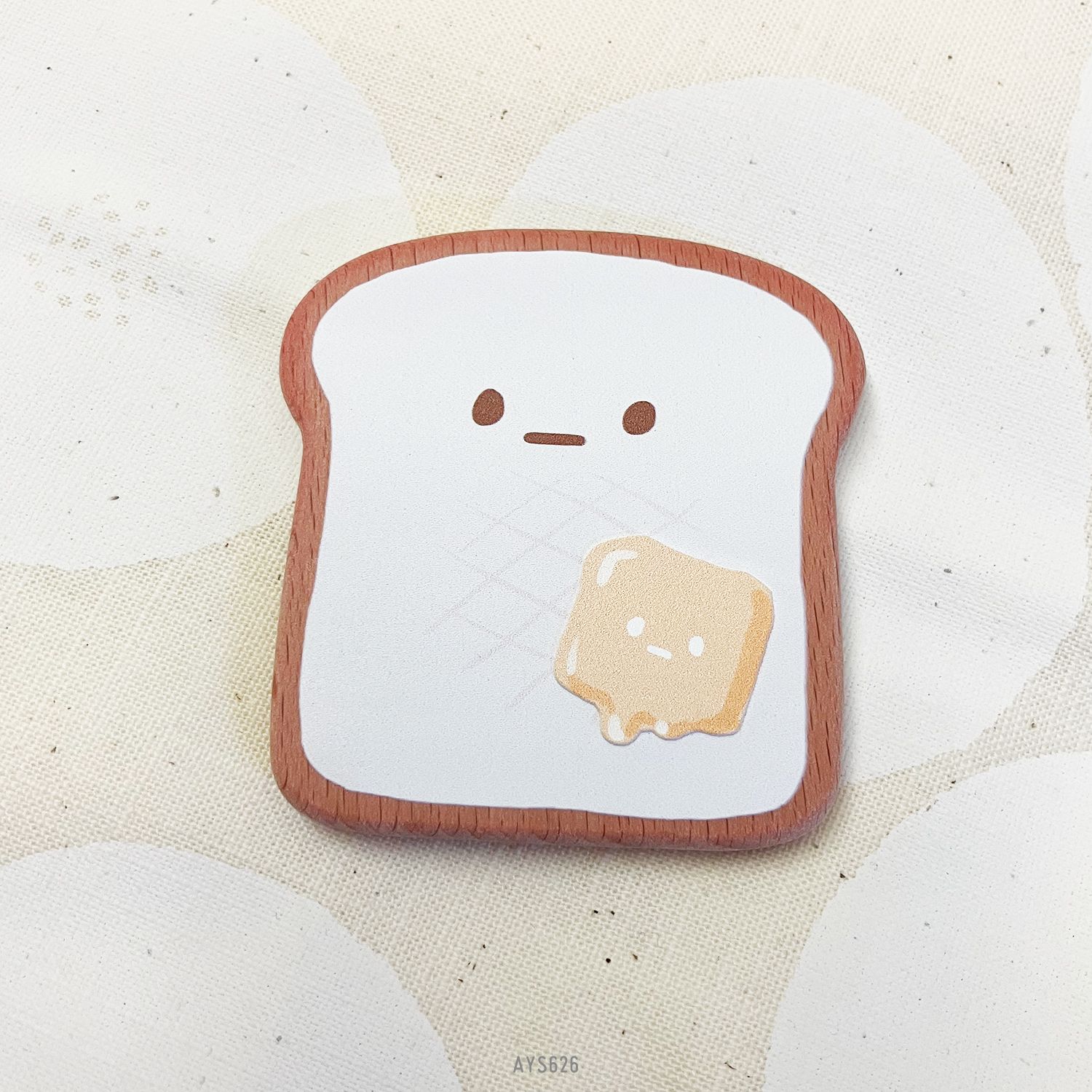 【現貨】木片吐司小杯墊