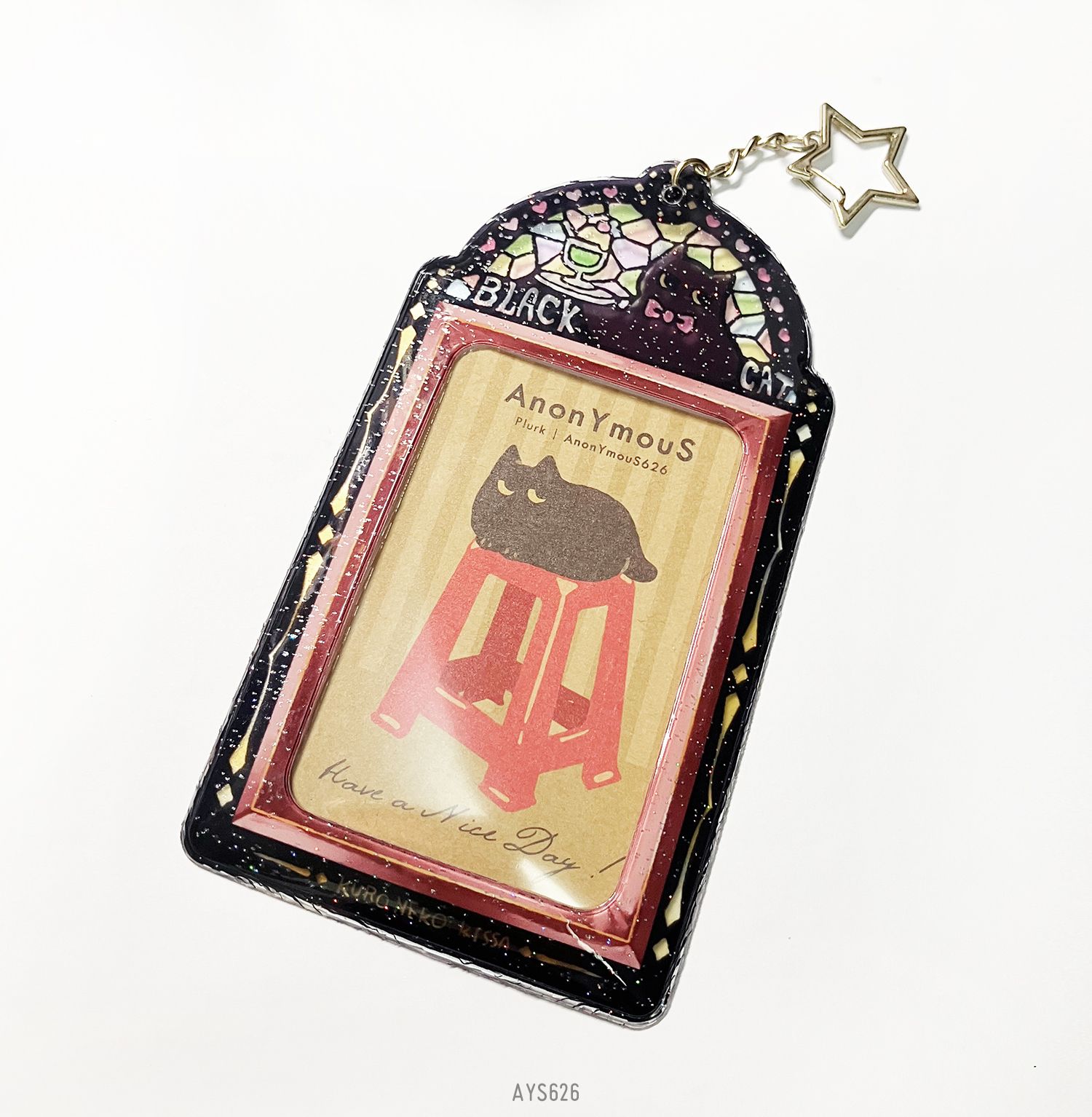 【現貨】黑貓咖啡卡套