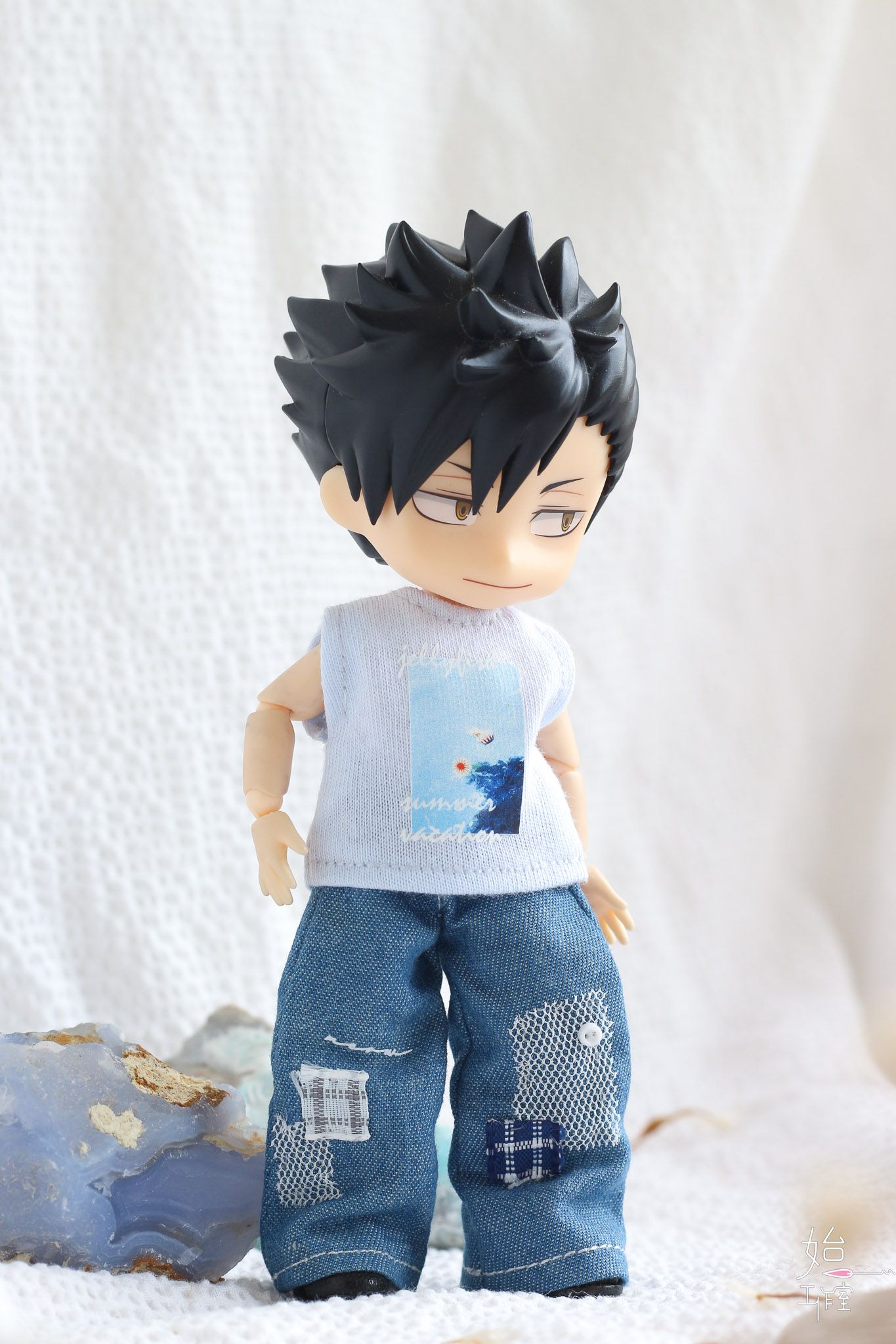 逐浪拼貼落地褲（2尺寸）（最後數量）