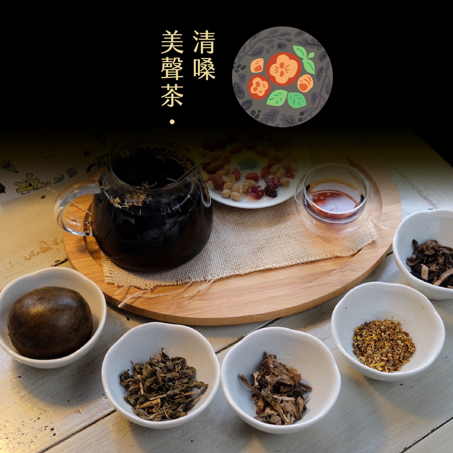 清嗓美聲茶 {口乾舌燥・清涼解渴}