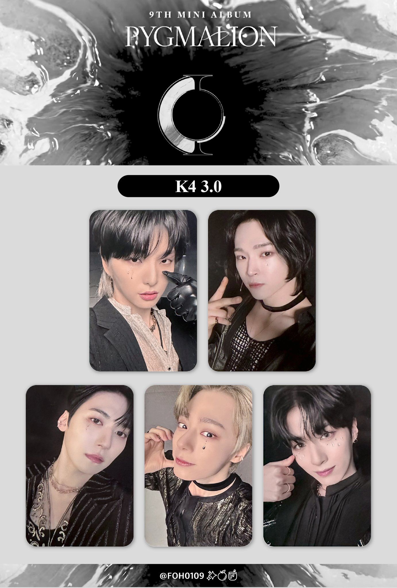 （現貨）迷你9輯 [PYGMALION] 特典卡（5/24 ktown4u）