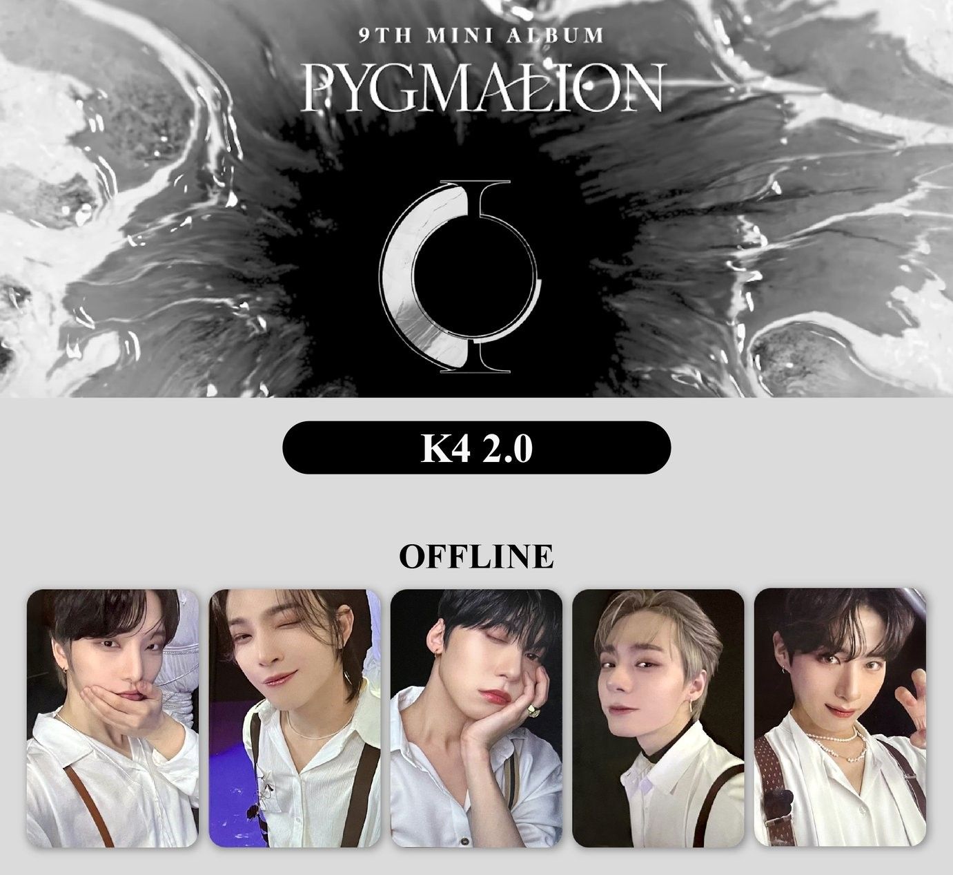 （現貨）迷你9輯 [PYGMALION] 特典卡（5/14 ktown4u）