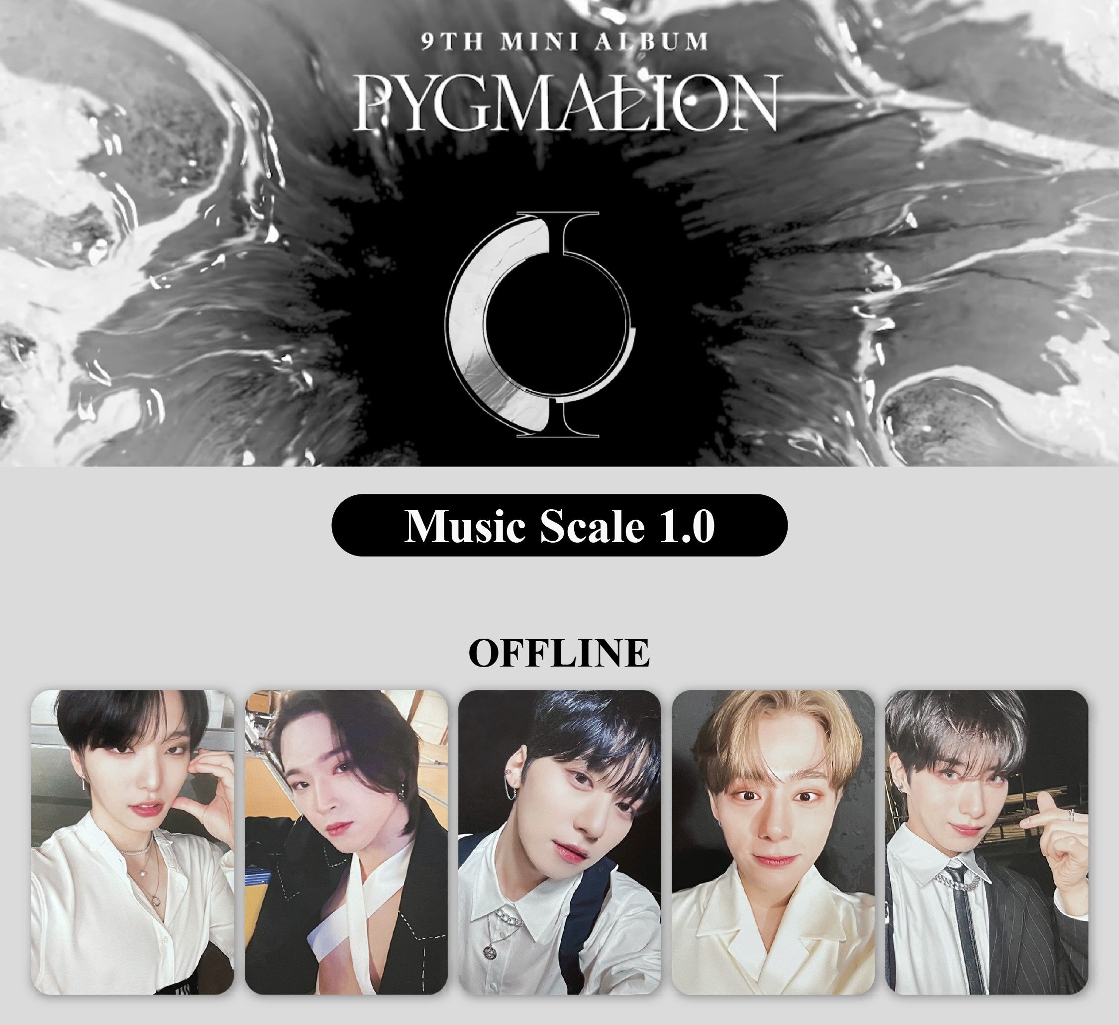 （現貨）迷你9輯 [PYGMALION] 特典卡（5/19 MUSIC SCALE）