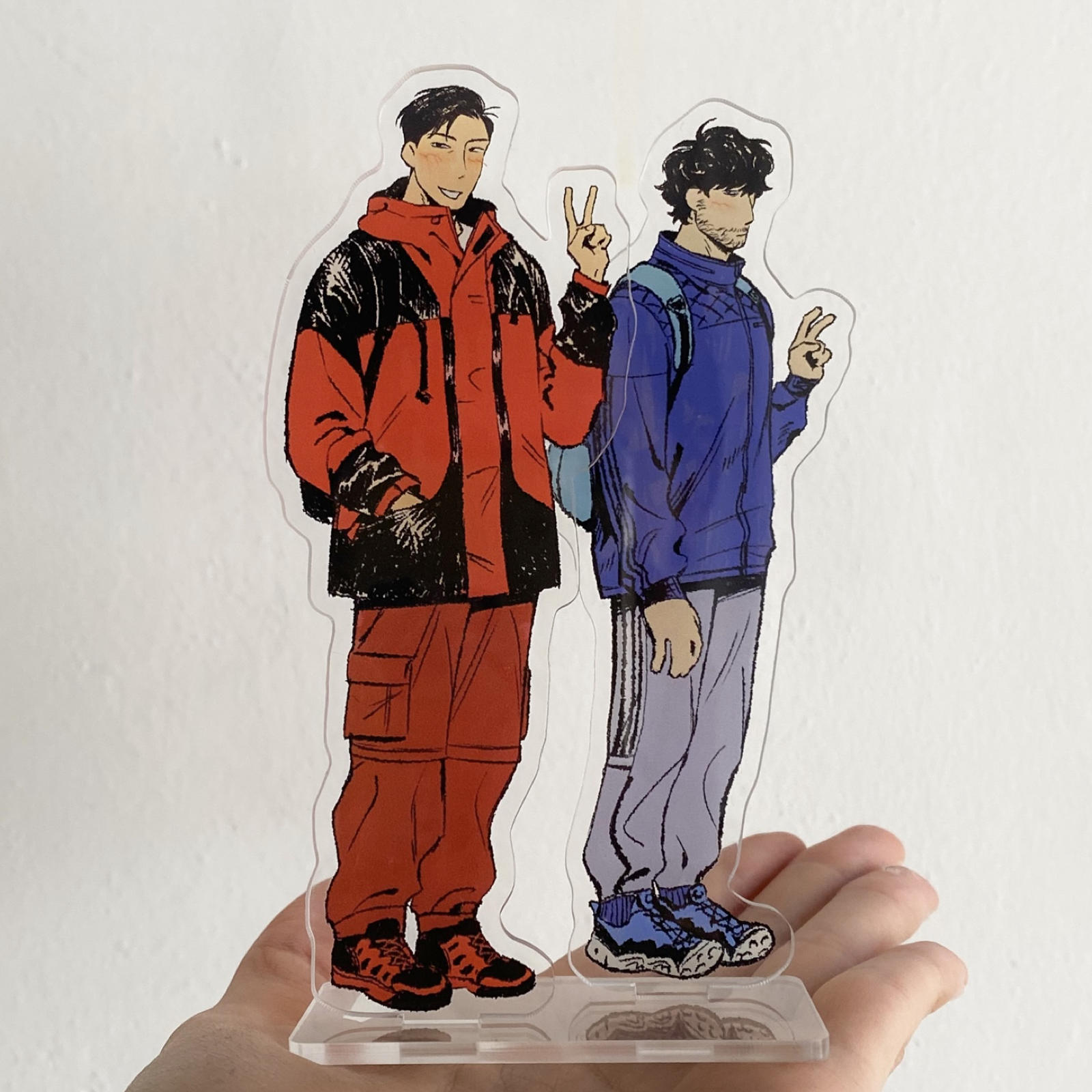 一百公尺｜小宮＆富樫壓克力立牌