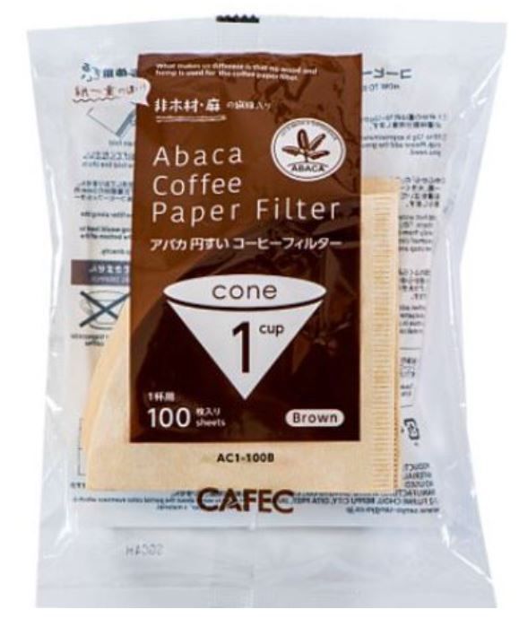 三洋錐形濾紙 1~2/1~4 （V01/V02）--川本針葉樹錐形濾紙1~2（V01）
