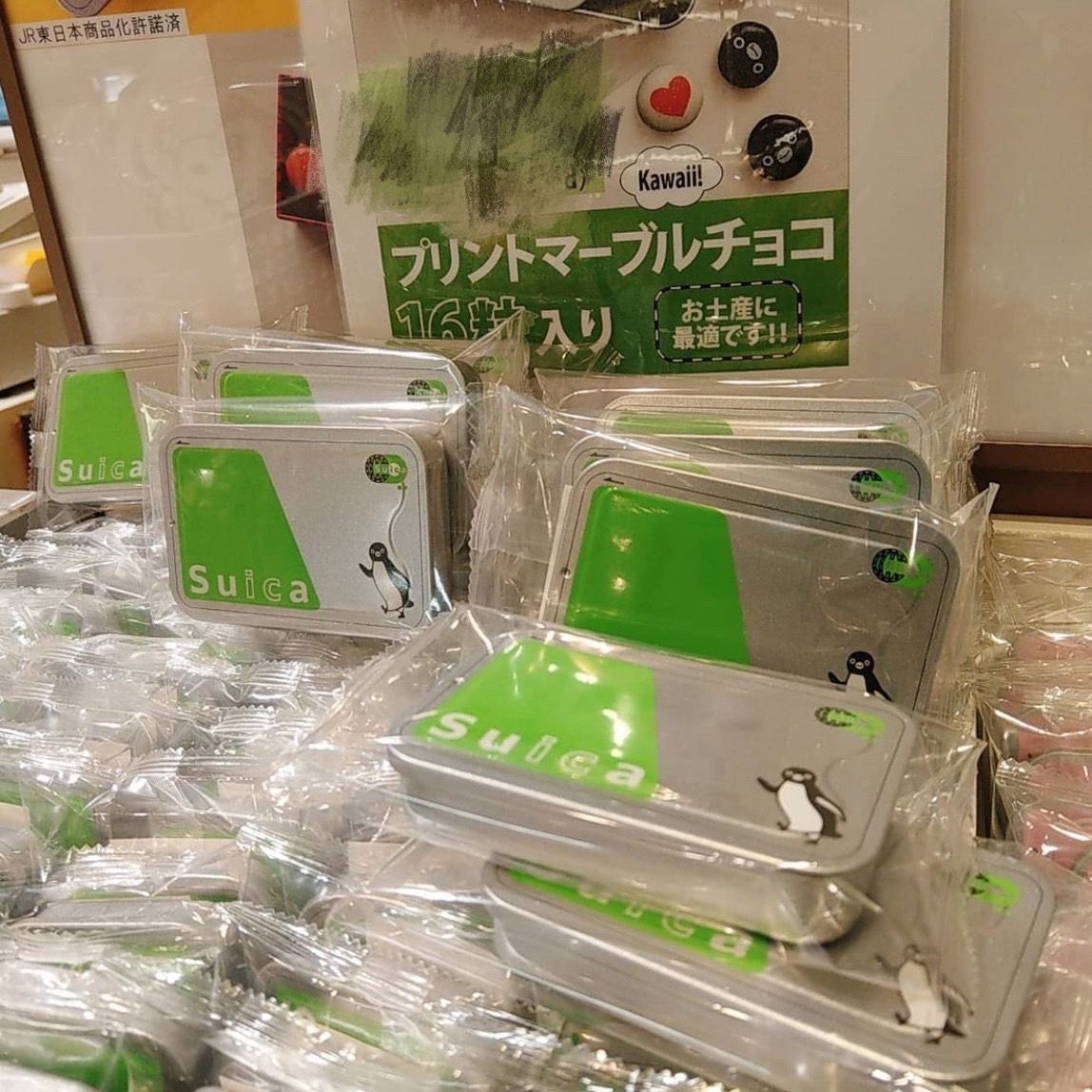 Suica企鵝 東京車站限定 小鐵盒巧克力