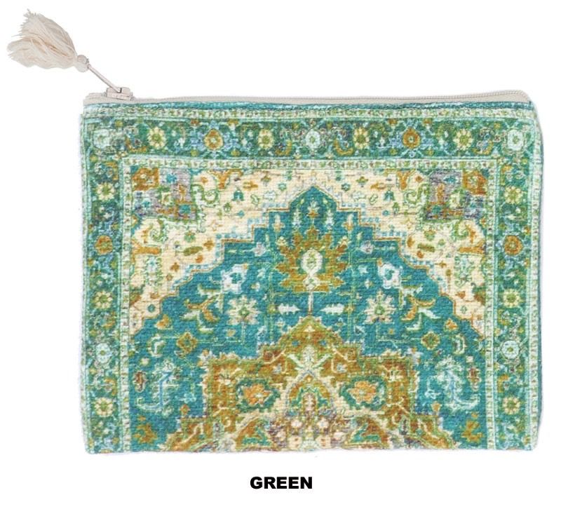 折扣 印度製 波西米亞風圖騰印花收納包