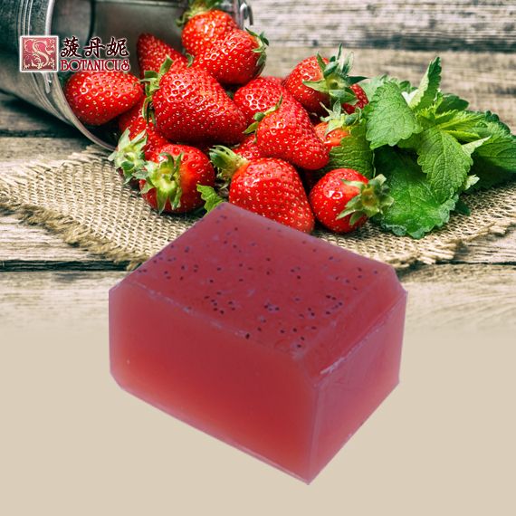 68折起【菠丹妮 Botanicus 台灣總代理公司貨】草莓手工皂/80g/立方型（品號05358）