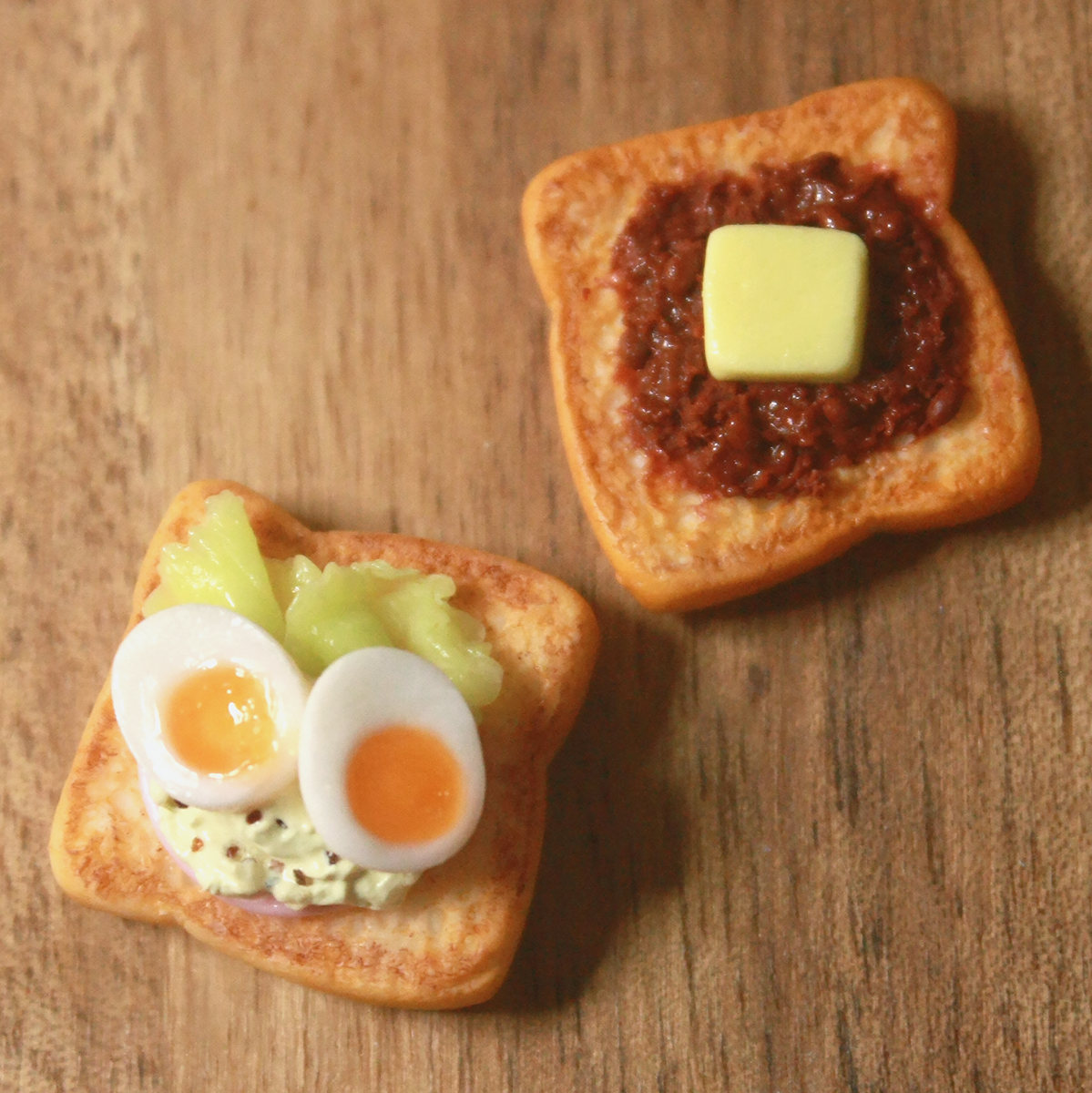 【黏土娃】《早安，森林吐司屋》烤土司系列