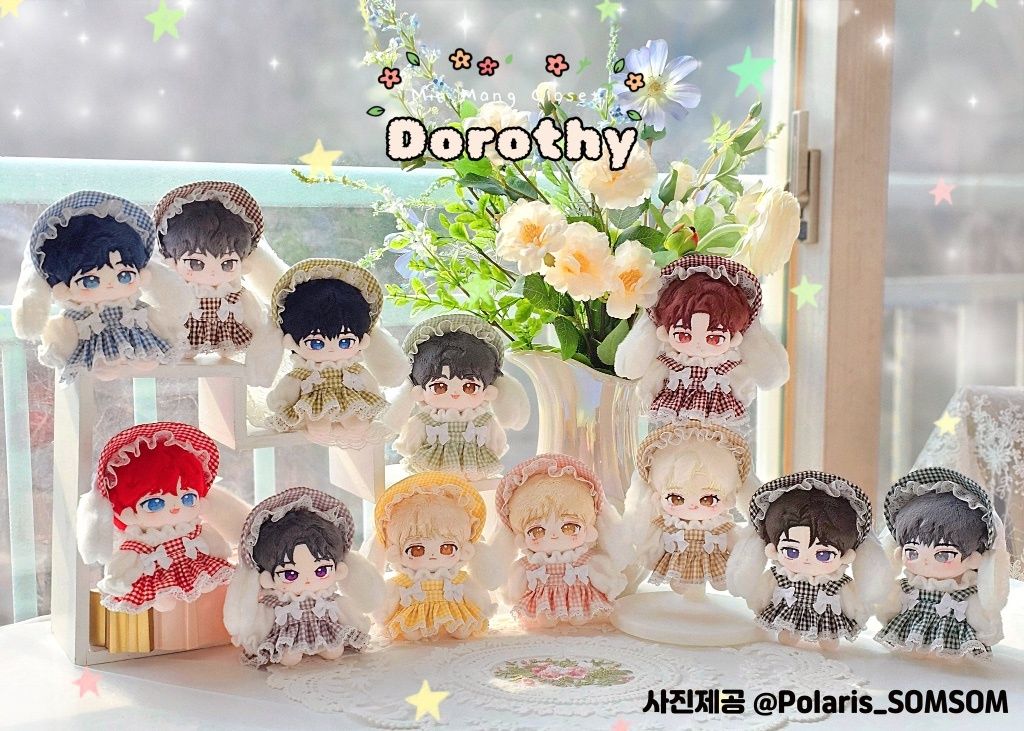 DOROTHY--Light Green +加購蝴蝶結髮飾 10cm