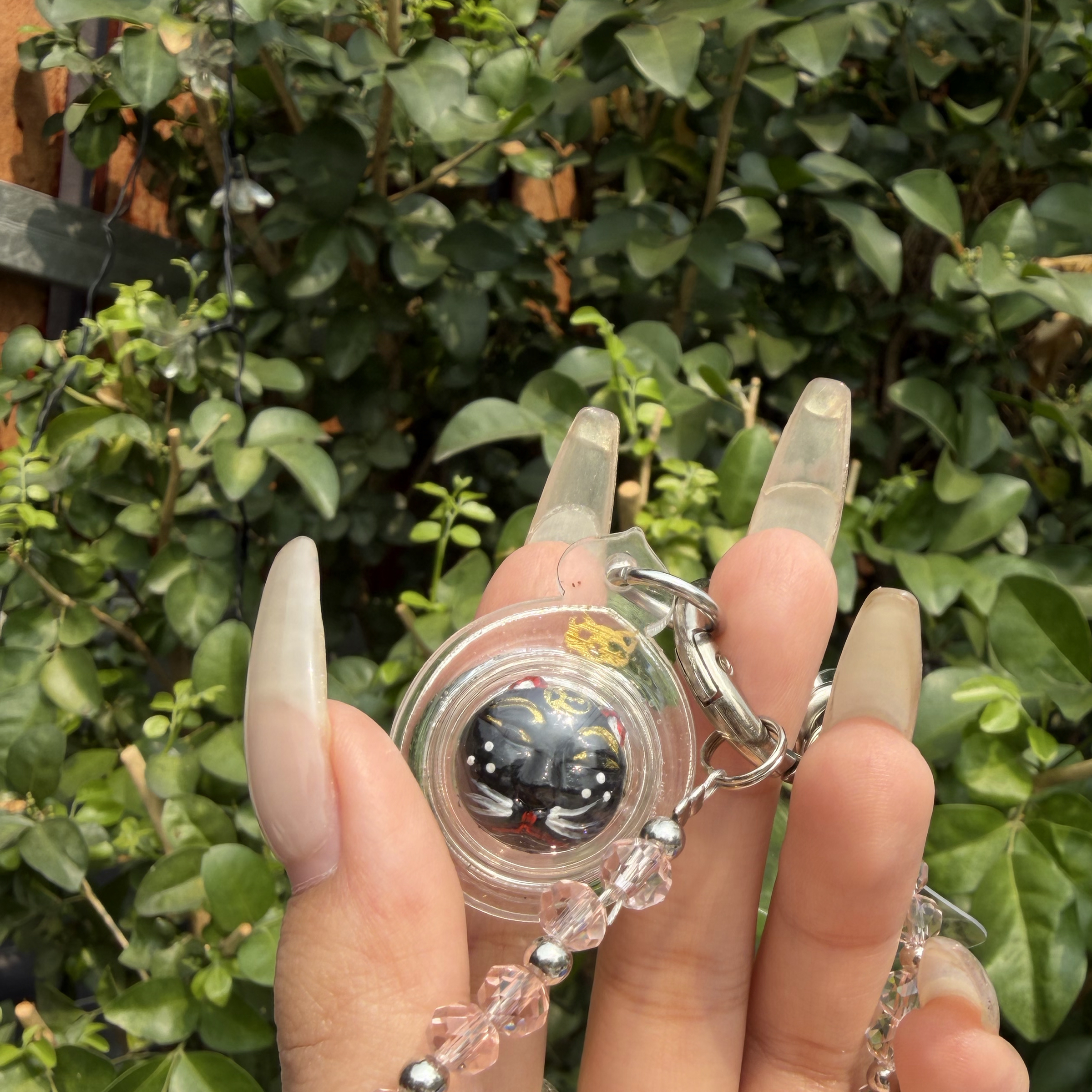 全能黑貓轉運吊飾