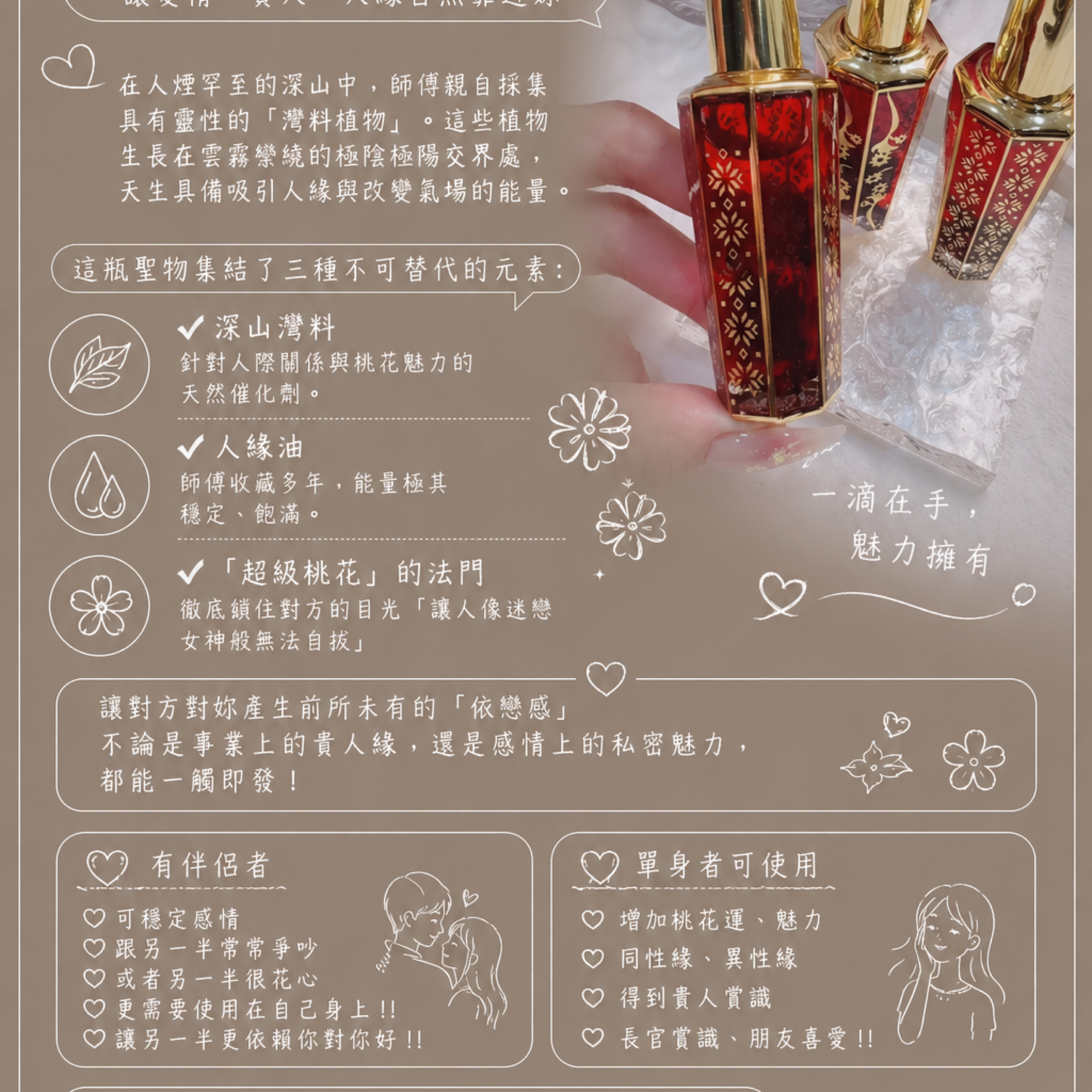 💞桃緣魅力油