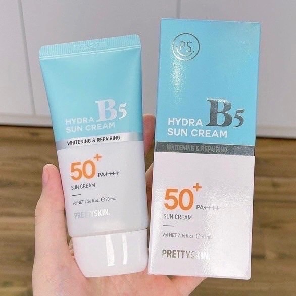 韓國PRETTYSKIN B5修護防曬霜 70ml SPF50+ / PA++++