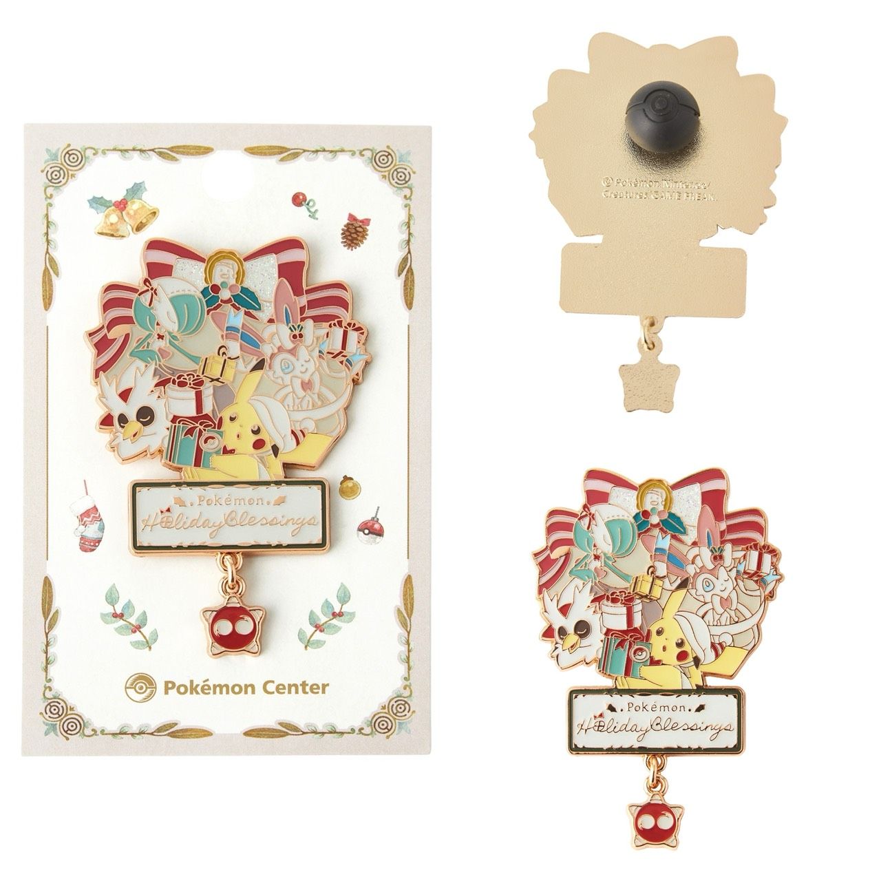 確定有貨區 聖誕節徽章 / 呆呆開幕吊飾