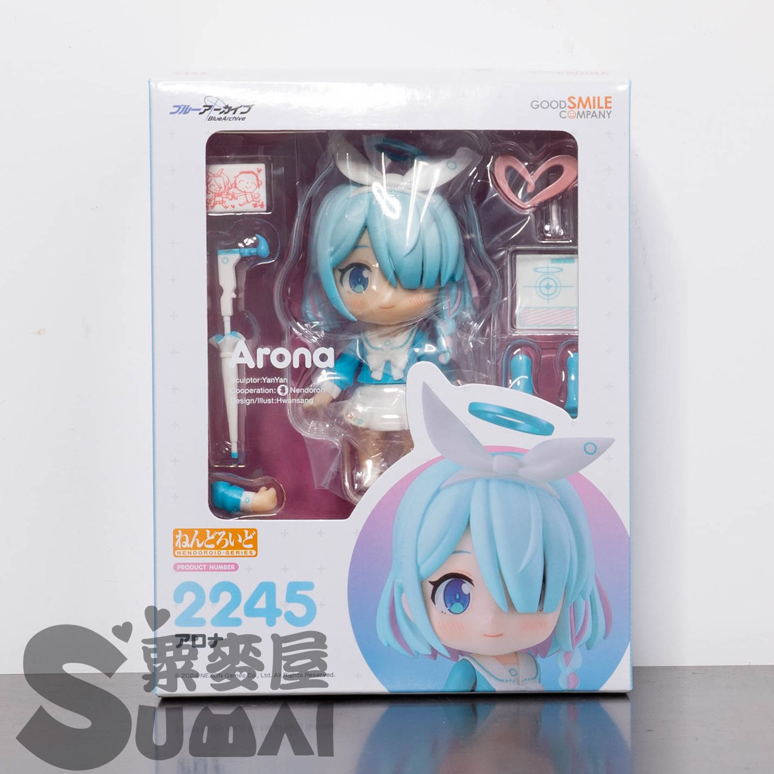 【SuMai粟麥屋】現貨 GSC 黏土人 蔚藍檔案 Blue Archive 彩奈