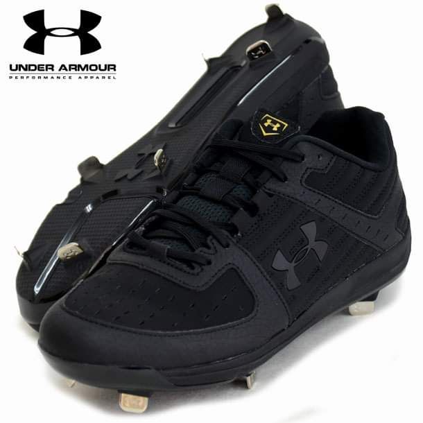 日本進口 UA under armour #頂級棒球用 低筒棒球釘鞋，輕量化及