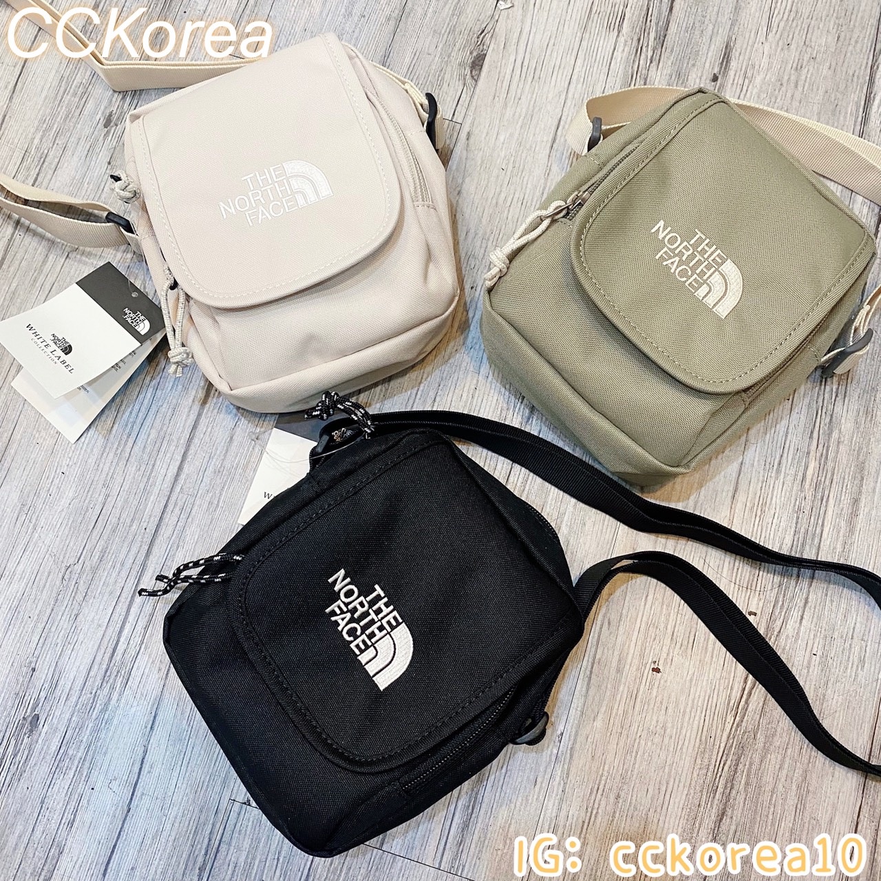 CCKorea🇰🇷 The North Face Flac Cross Bag mini 翻蓋小包 北臉 側背包 小