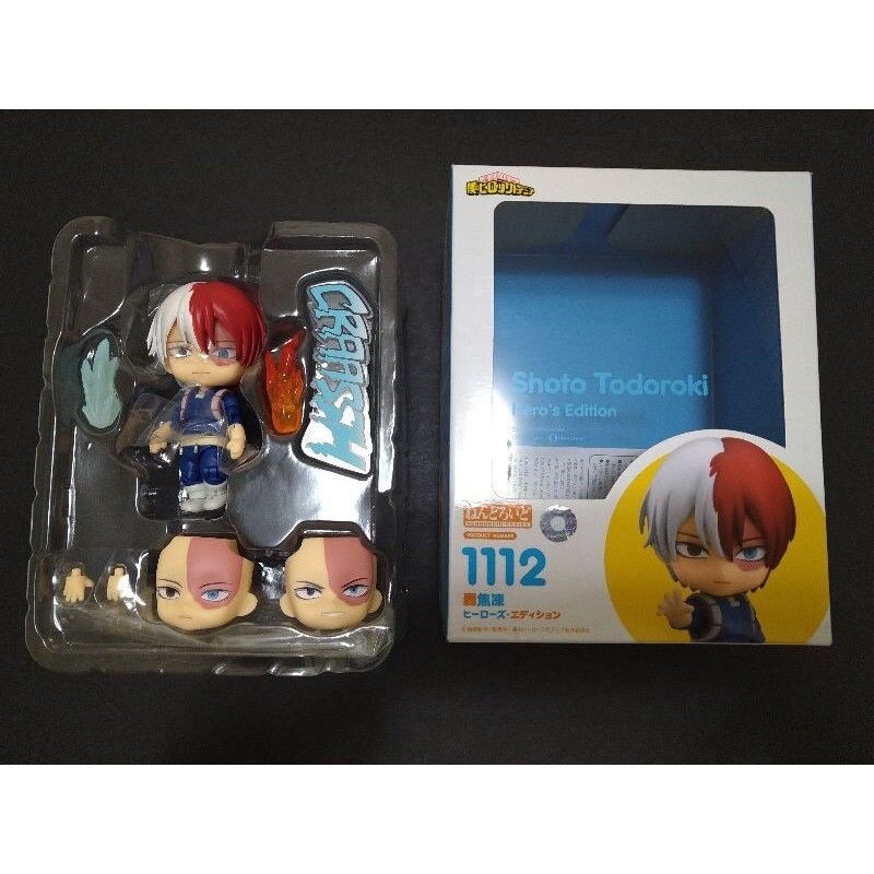 GSC 黏土人 我的英雄學院 轟焦凍 三臉500 身體配件組150